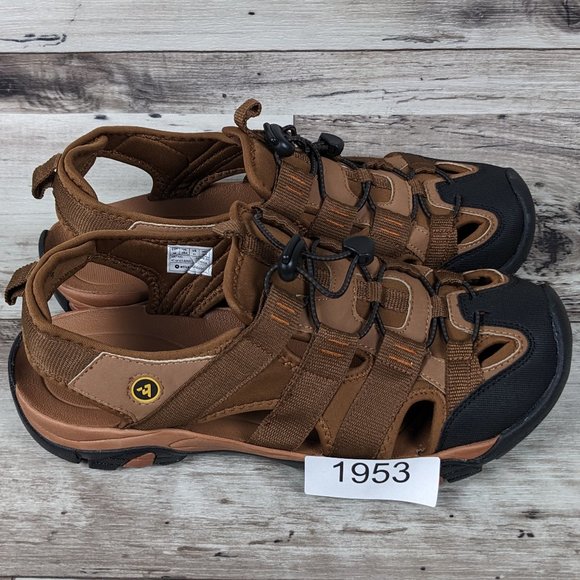 Atika*‎ Men\'s Rocky Ventilated PU Lace Up Back Strap Outdoor Sandal Size~ US 11 main image 6